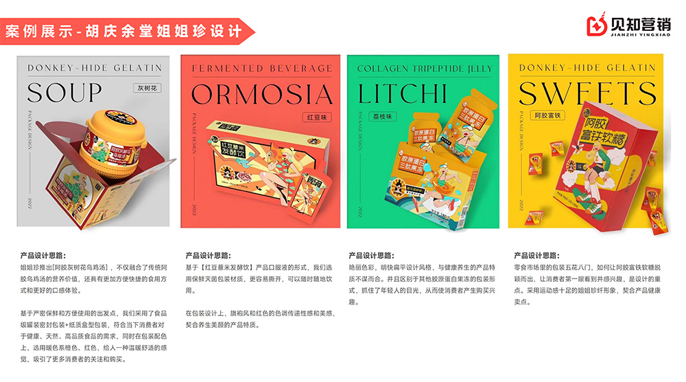 胡庆余堂姐姐珍包装设计